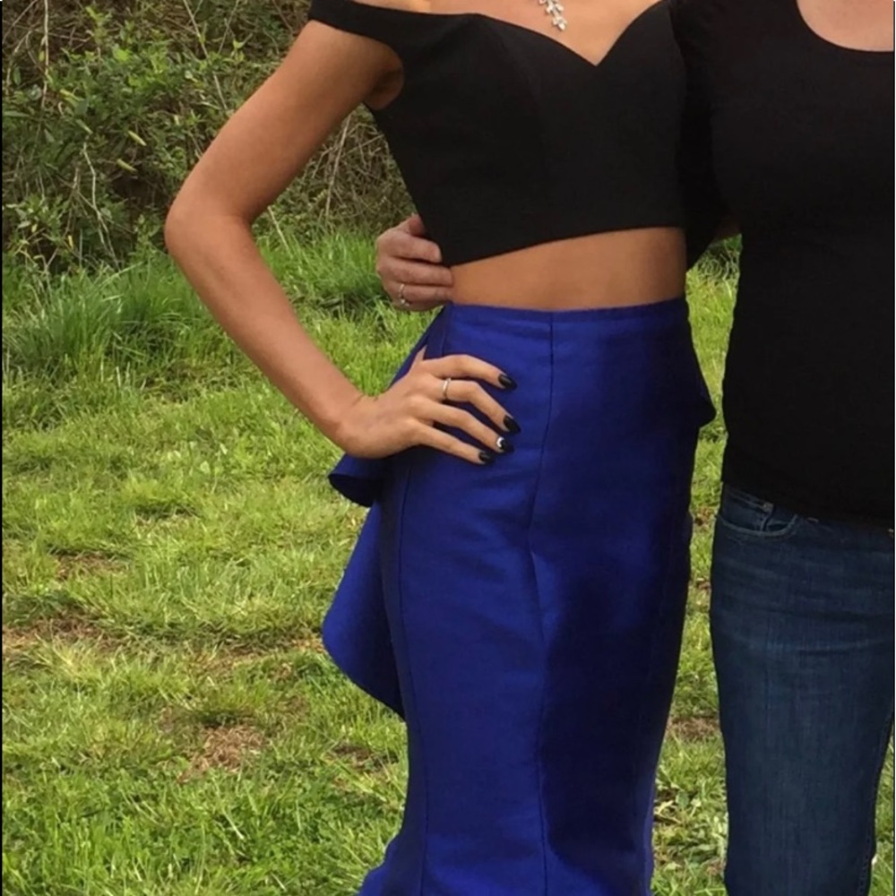 COPY - Sherri Hill Two piece prom dress
